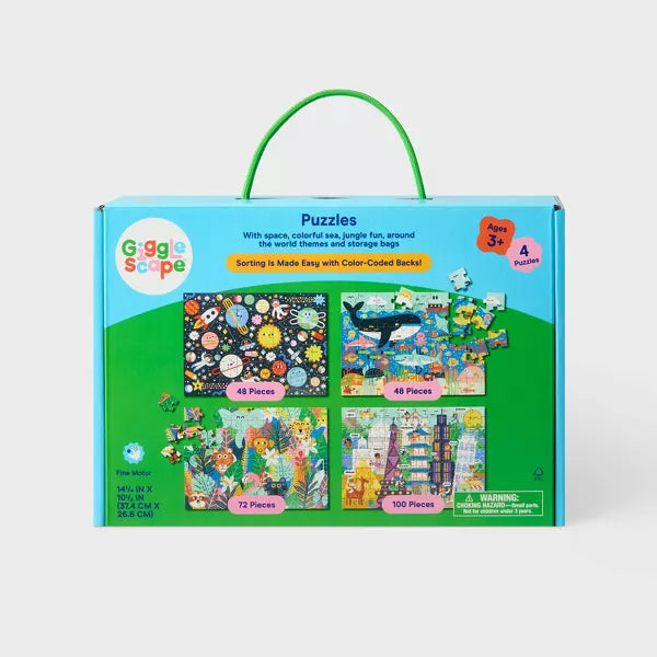 4 pack Jigsaw Puzzle