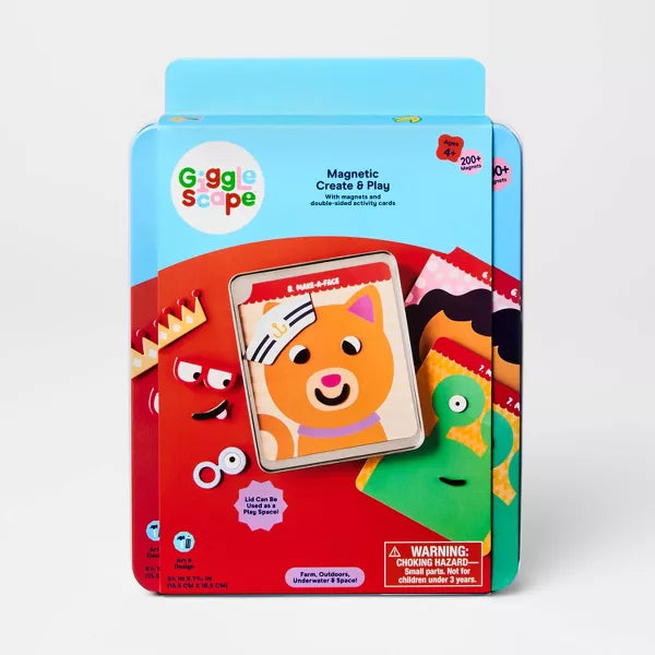 Magnetic Create and Play by Gigglescape