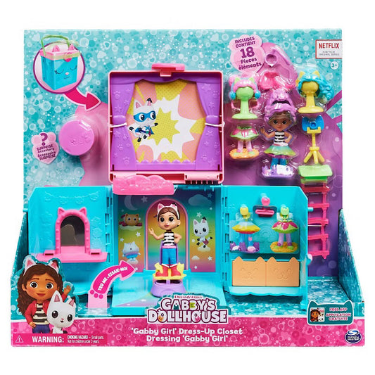 Gabby’s Doll House Rainbow Closet