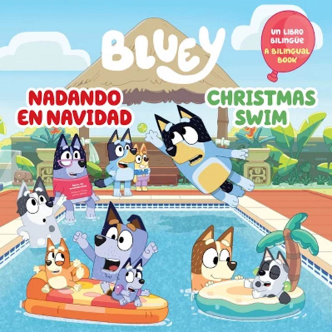 Bluey Christmas Swim