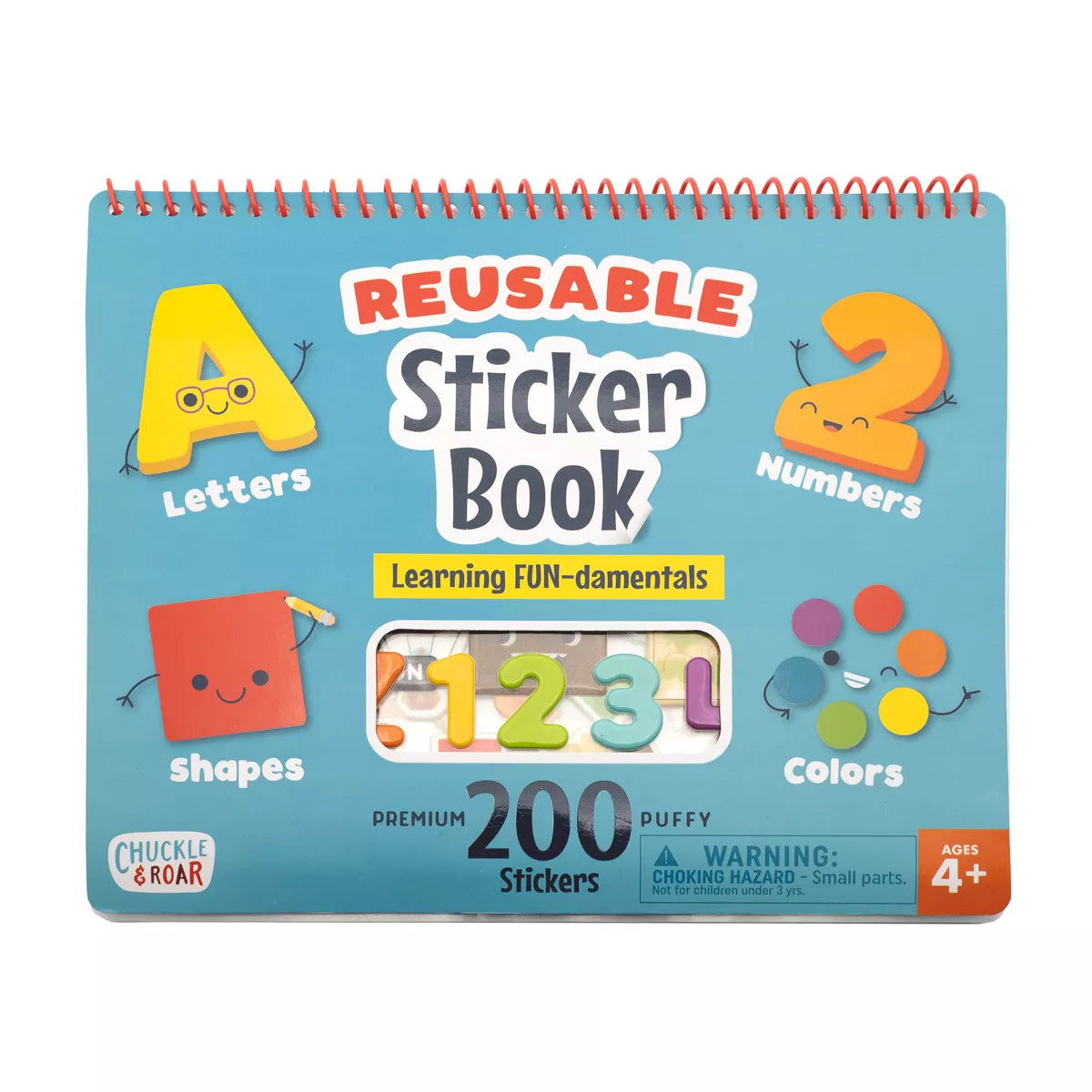 Chuckle and Roar Reusable Stickers