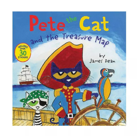 Pete the Cat and the Treasure Map